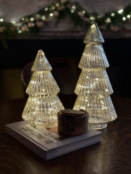 The prettiest mercury glass trees! Great target Christmas find! 

#LTKGiftGuide #LTKSeasonal #LTKCyberWeek