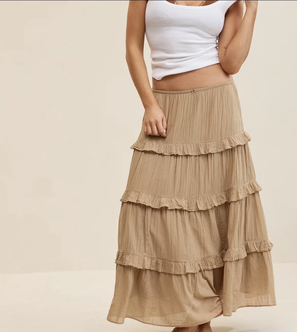 Midi to maxi, but make it effortless 🤍
American Eagle just dropped the kind of skirts that do all the work for you—flowy, flattering, and easy to style from day to night. These are my top picks for that elevated, no-effort look.

#LTKStyle #LTKFinds #AmericanEagle #AESkirts #MidiSkirtStyle #MaxiSkirt #EffortlessStyle #CasualChic #SpringOutfits #EverydayStyle #ElevatedBasics #SimpleLuxury

#LTKSeasonal #LTKOver40 #LTKMidsize