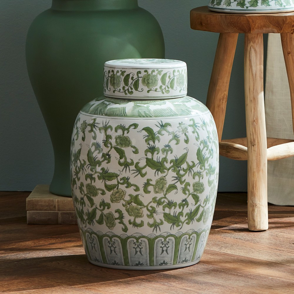 Chinoiserie Lidded Jar | Williams-Sonoma