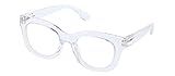 Peepers by PeeperSpecs Women's Center Stage Oversized Reading Glasses, Clear-Focus Blue Light Filter | Amazon (US)