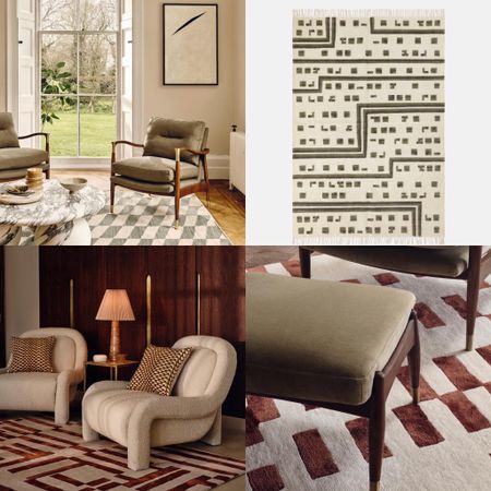 One of the best holiday gifts—- Soho Home 20% off has been extended . Seriously in love with these geometric handcrafted rugs with bold patterns that will anchor any space with such a cool Soho House vibe and make you want to do clubbing at home all the time. 

#LTKGiftGuide #LTKsalealert #LTKhome