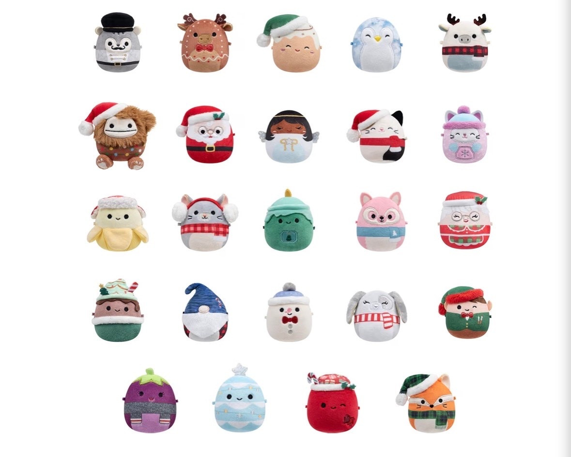 The new squishmallow advent calendar for 2026 is out!! Look at how cute they all are!! This will sell fast so grab it now!!!

#LTKKids #LTKSeasonal #LTKmomlife