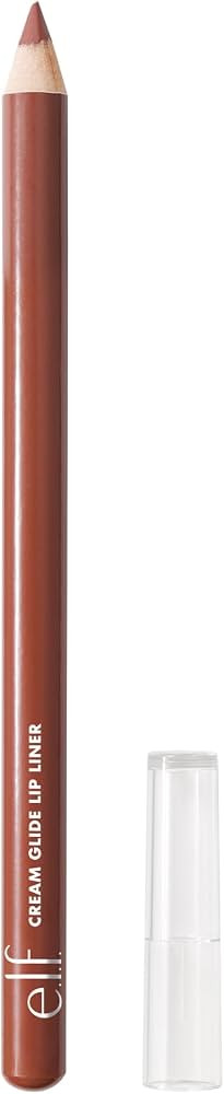 e.l.f. Cream Glide Lip Liner, Highly-Pigmented Pencil For Shaping & Sculpting Lips, Semi-Matte Finish, Vegan & Cruelty-Free | Amazon (US)