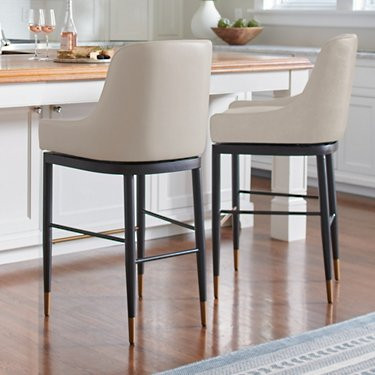 Lyndon Swivel Bar & Counter Stool | Grandin Road