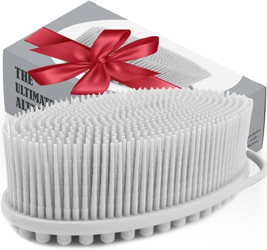 Avilana Silicone Body Scrubber, Gentle exfoliating Body Scrubber That's Easy to Clean, Lathers We... | Amazon (US)