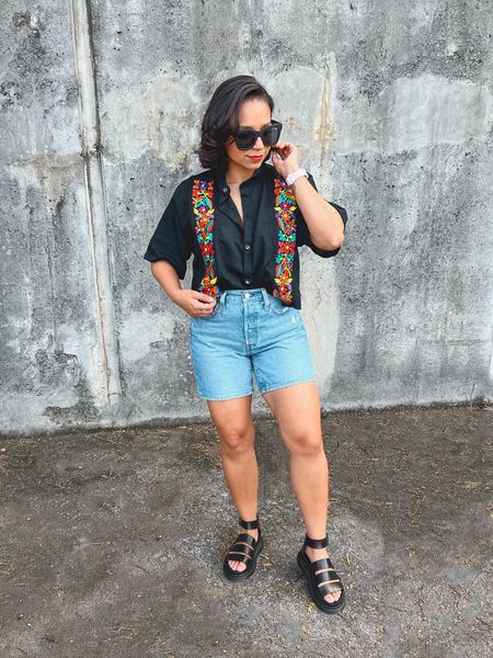 The Latina in me is an ember that burns forever.” -Sonia Sotomayor 🇲🇽 

#guayabera #etsy #levis #501shorts #amazon #drmarten #sandals 

#LTKunder50 #LTKstyletip