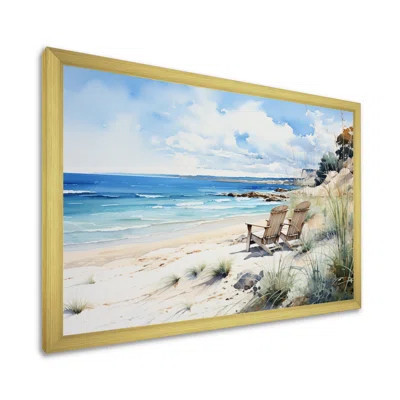 Beach Ocean Seaside Serenity II - Ocean Wall Art Decor Beach Wall Art | Wayfair North America