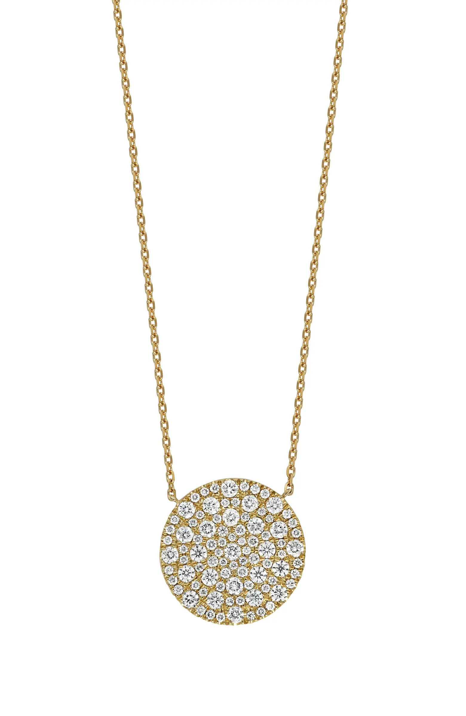 Bony Levy Bardot Diamond Medallion Pendant Necklace | Nordstrom | Nordstrom