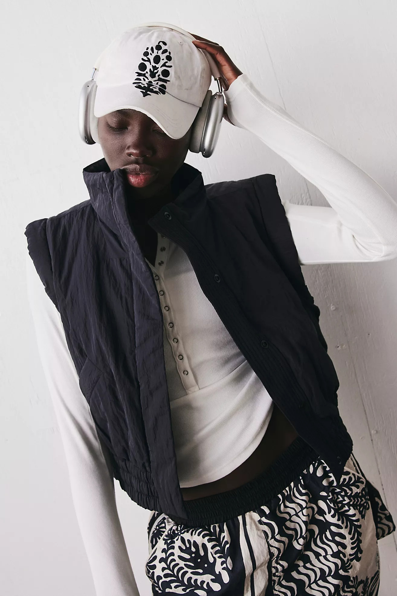 Care FP Scrunch Time Puffer Vest | Free People (Global - UK&FR Excluded)