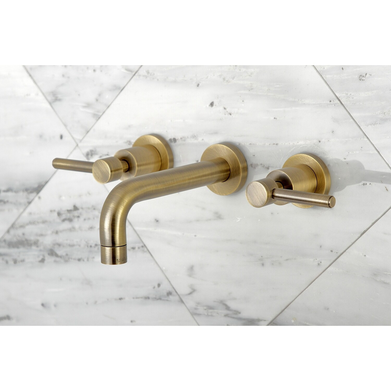 Kingston Brass Concord 2-Handle Wall Mount Bathroom Faucet | Overstock