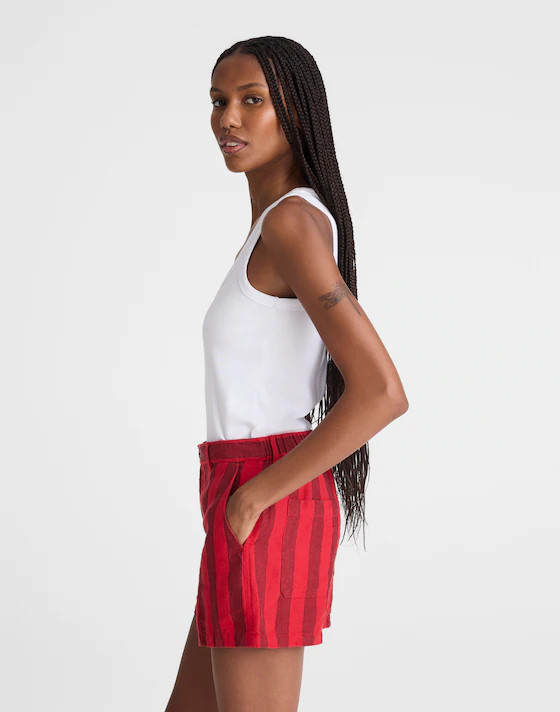 The Zoe Short in 100% Linen | Madewell