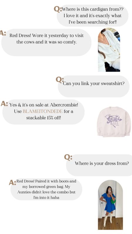 Answering a few DMs in this week’s newsletter! 

#dressupbuttercup
Dressupbuttercup.com 



#LTKstyletip