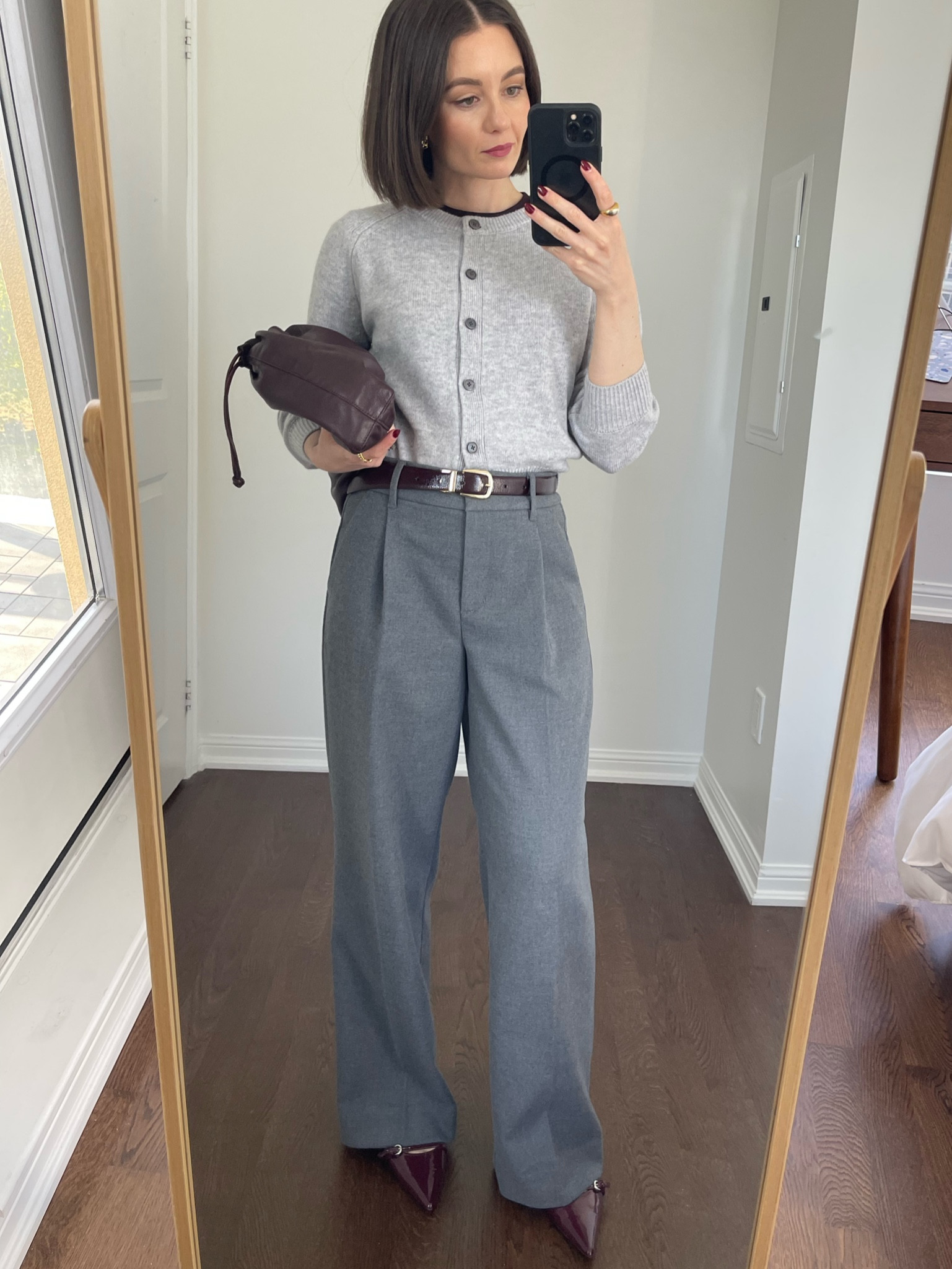 Wearing XS in the cardigan and 0 in the trousers

#LTKStyleTip #LTKSeasonal #LTKWorkwear
