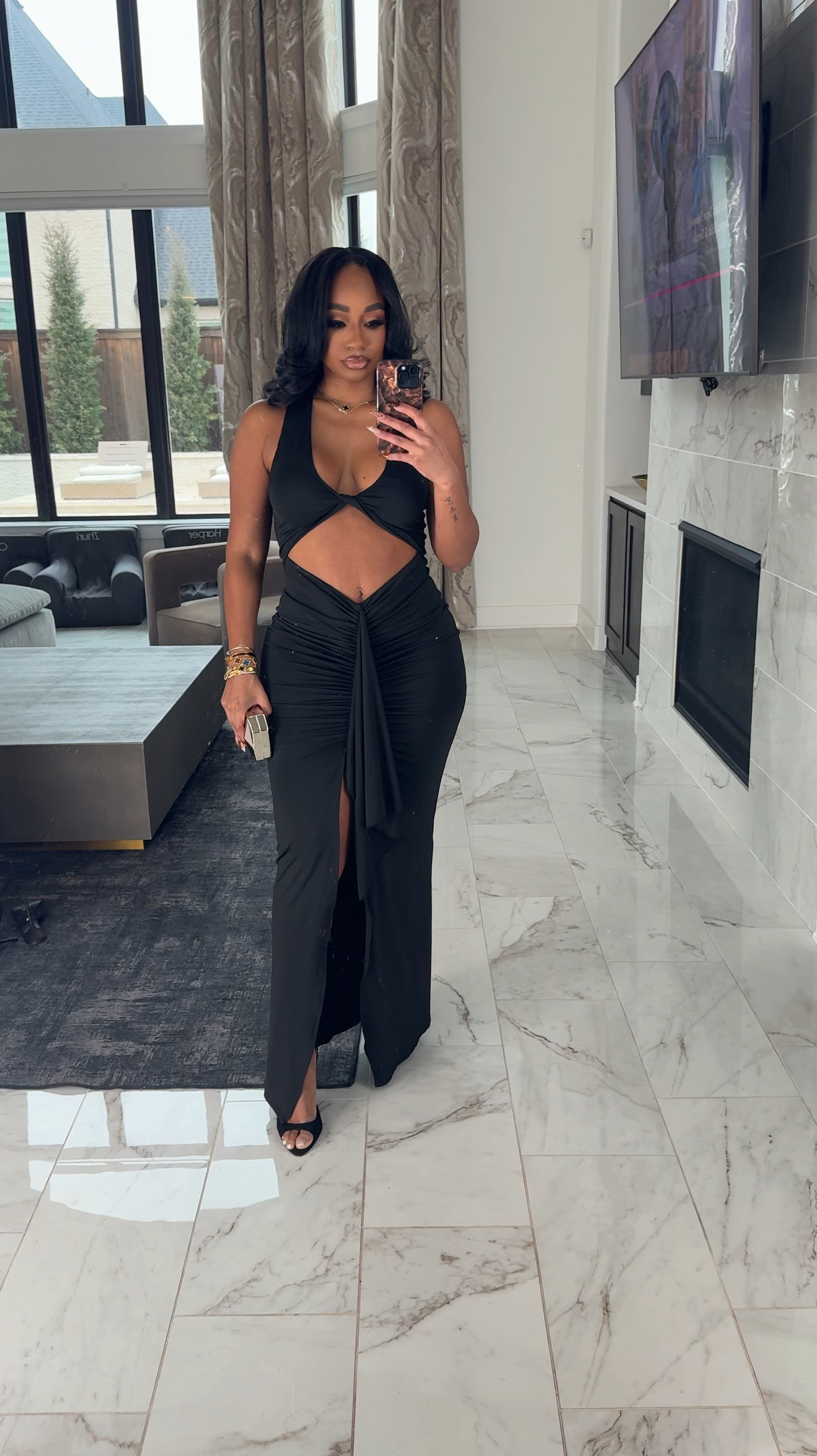 Date night dress and look inspo! Have her in white as well and i’m loving both colors! 

#LTKMidsize #LTKStyleTip #LTKFindsUnder100