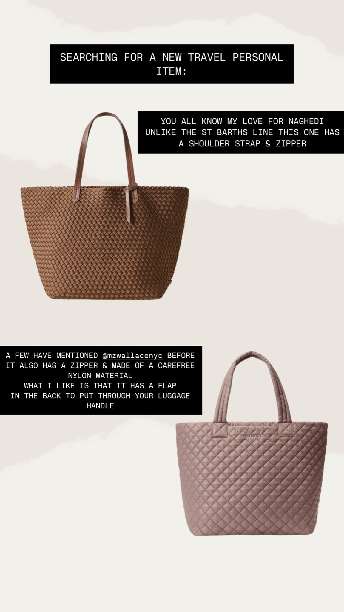 Personal Travel Piece! 

#LTKTravel #LTKItBag