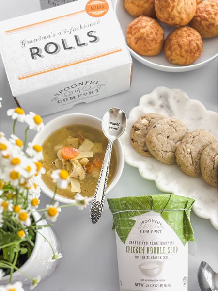 #spoonfulpartner This Mother’s Day celebrate the MOM-ent and send a gift from @spoonfulofcomfort. Their Mother’s Day collections are perfect for the long distance mom, the mom who has everything or mom who is hard to gift for. The Classic Soup Package 🥣 contains a full soup meal, total comfort food, and extra special gifts.  You can customize it every aspect of the gift and they have gluten-free, vegetarian, and vegan options. 

And look at this Kettle and Petals Package 🫖 that’s as tea-riffic as she is.  She will love snuggling up all cozy with a cup of tea in this beautiful mug made super fast thanks to a gorgeous Fellow electric tea kettle. 

They have other collections too and you can always add on cookies, blankets, pies, socks, candles to any collection.  Use my code KRISTEN15 for 15% off.

 #sendlove #sendsoup #spoonfulofcomfort #mothersday2024 #mothersdaygifts #mothersday #mom #giftsforher

#LTKfamily #LTKfindsunder100 #LTKGiftGuide