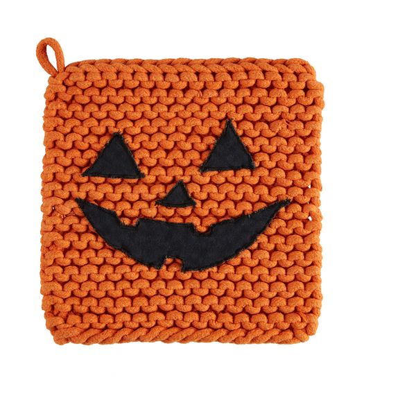 Jack-O-Lantern Pot Holder | Mud Pie