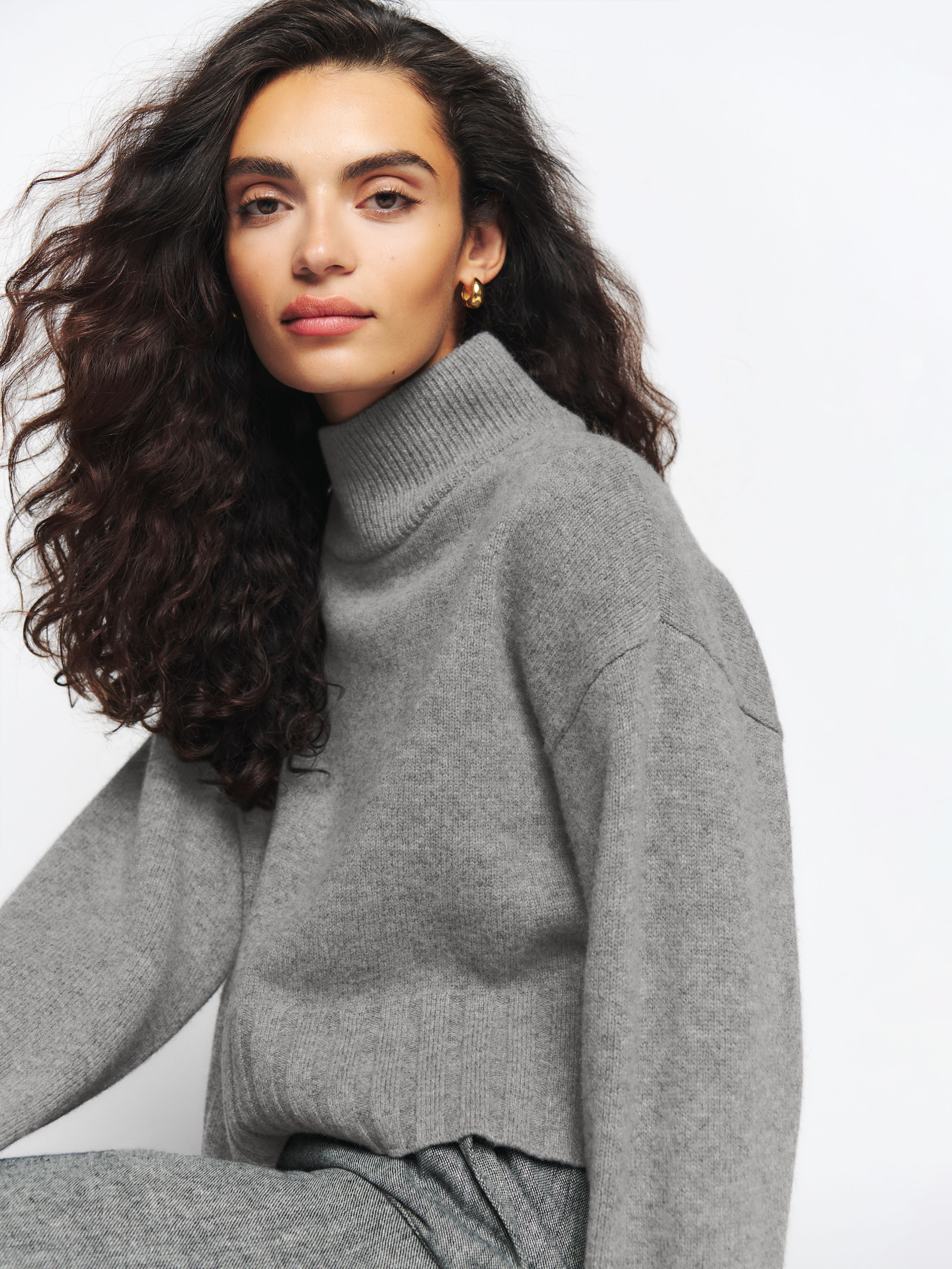 Elvezia Regenerative Wool Turtleneck Sweater | Reformation (Global)