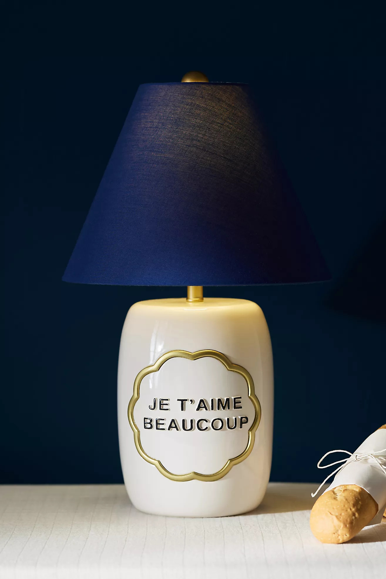 Claudette Text Table Lamp | Anthropologie (US)