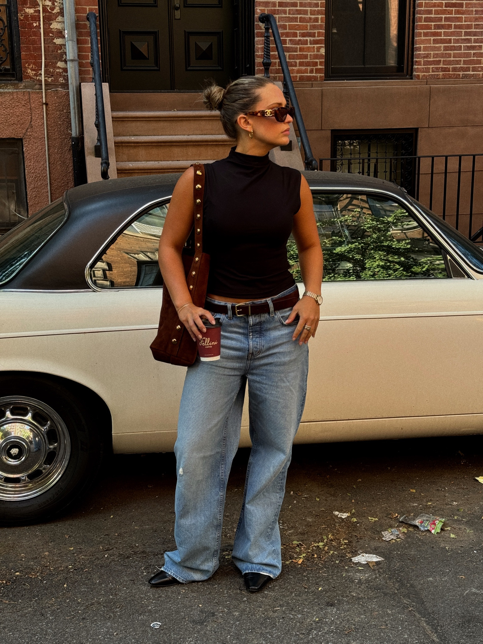 Full madewell fit 🖤 wearing a 27 in the jeans and a small in the top!

#LTKFindsUnder100 #LTKFallSale #LTKStyleTip