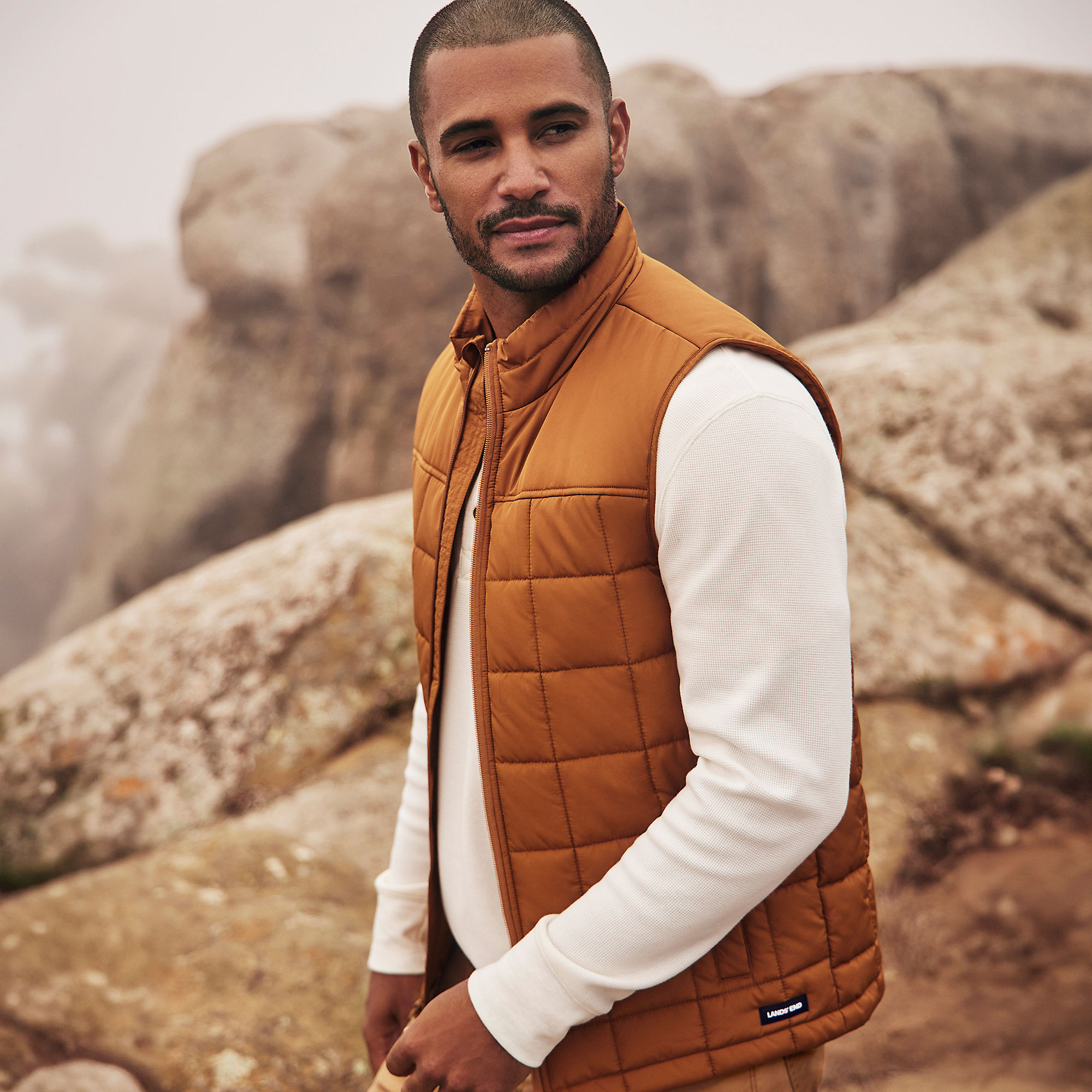 Men's Insulated Vest | Lands' End (US)