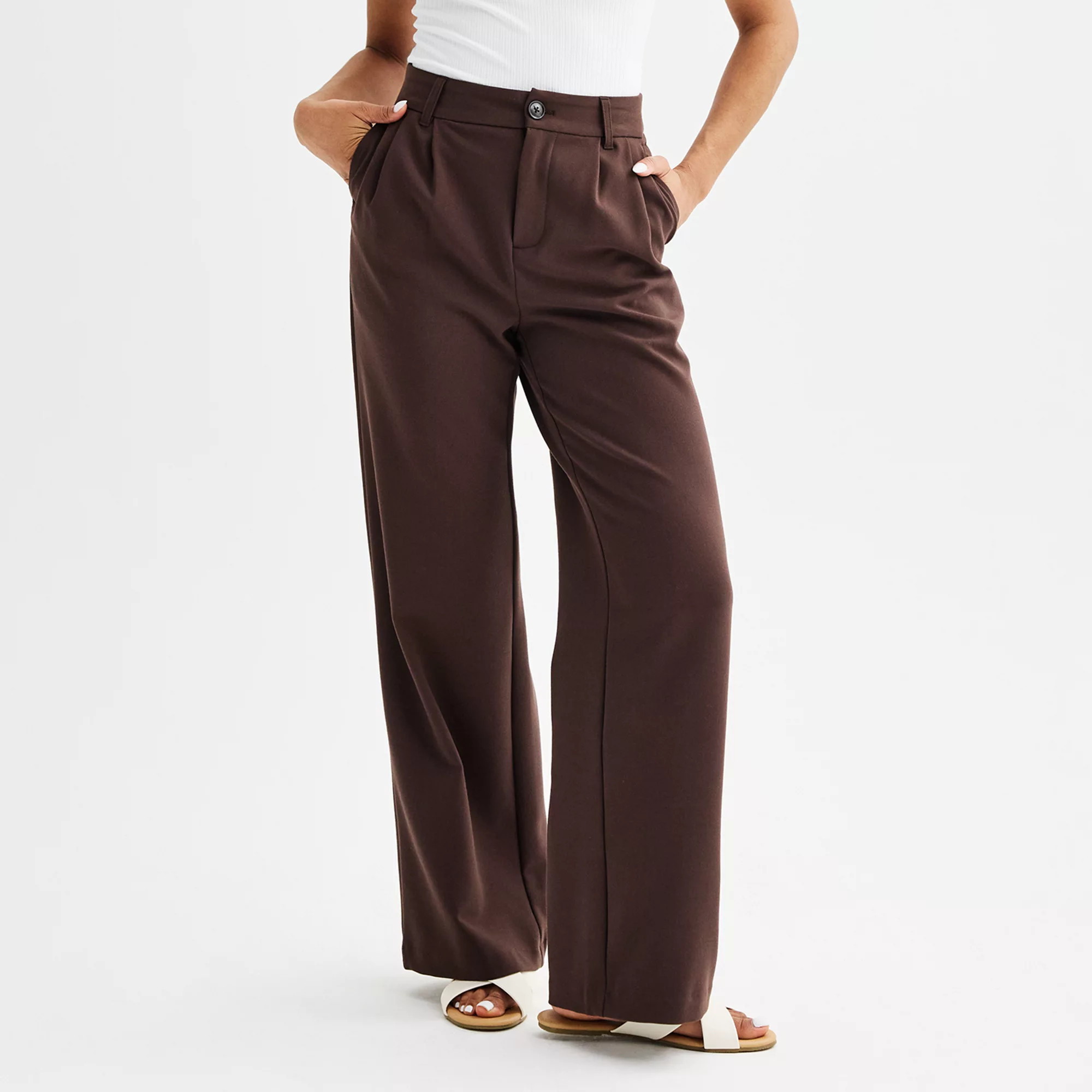 Juniors' SO® Wide-Leg Trousers | Kohl's