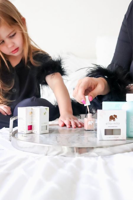 When she’s not playing in the mud, one of our favorite girly things to do together is painting nails. It’s important to me that we use a safe option on her nails and that’s why we use @ellamila - they’re vegan, cruelty-free, 17-free & made in the USA. Plus their color options are SO good! We also enjoy using their other nailcare and polish remover products. Color in use: A Proposal

#ad #ellamila #ellamilapartner / nail polish / safe beauty 

#LTKFamily #LTKBeauty #LTKKids