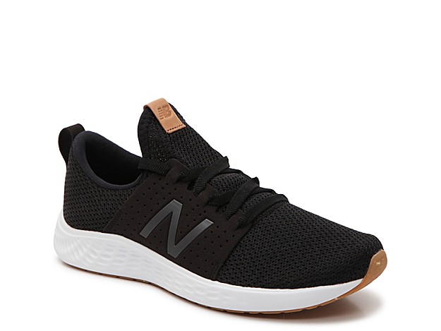 New Balance Fresh Foam Sport Lightweight Running Shoe - Women's - Black | DSW