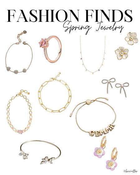 Spring jewelry with subtle pops of color are so cute! 

#LTKstyletip #LTKSeasonal #LTKfindsunder100