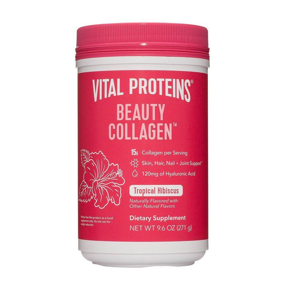 Vital Proteins Beauty Collagen Tropical Hibiscus - 9.6oz | Target