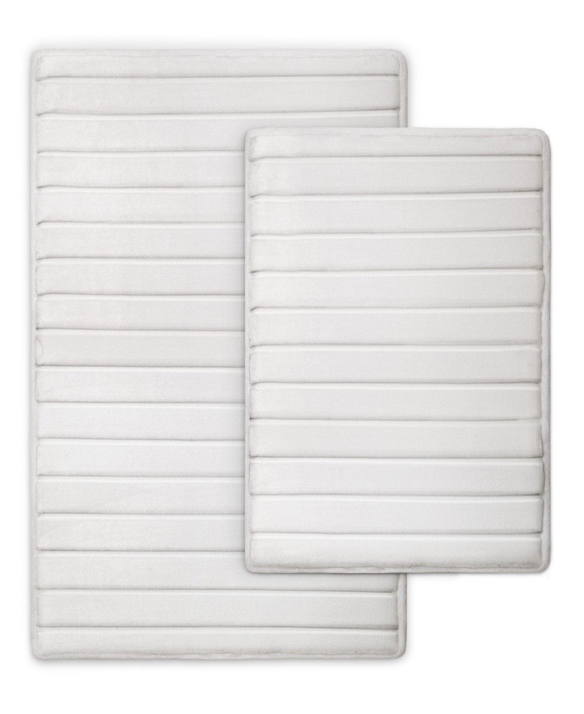 Microdry Charcoal-Infused 2-Pc. Memory Foam Bath Mat Set Bedding | Macys (US)