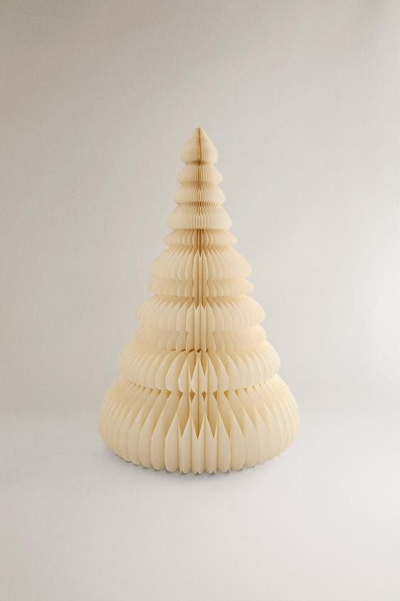 CHRISTMAS FLOOR PAPER TREE (63.0") | Zara US