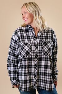 Finally Flannel Season Flannel | Gia Rose LLC