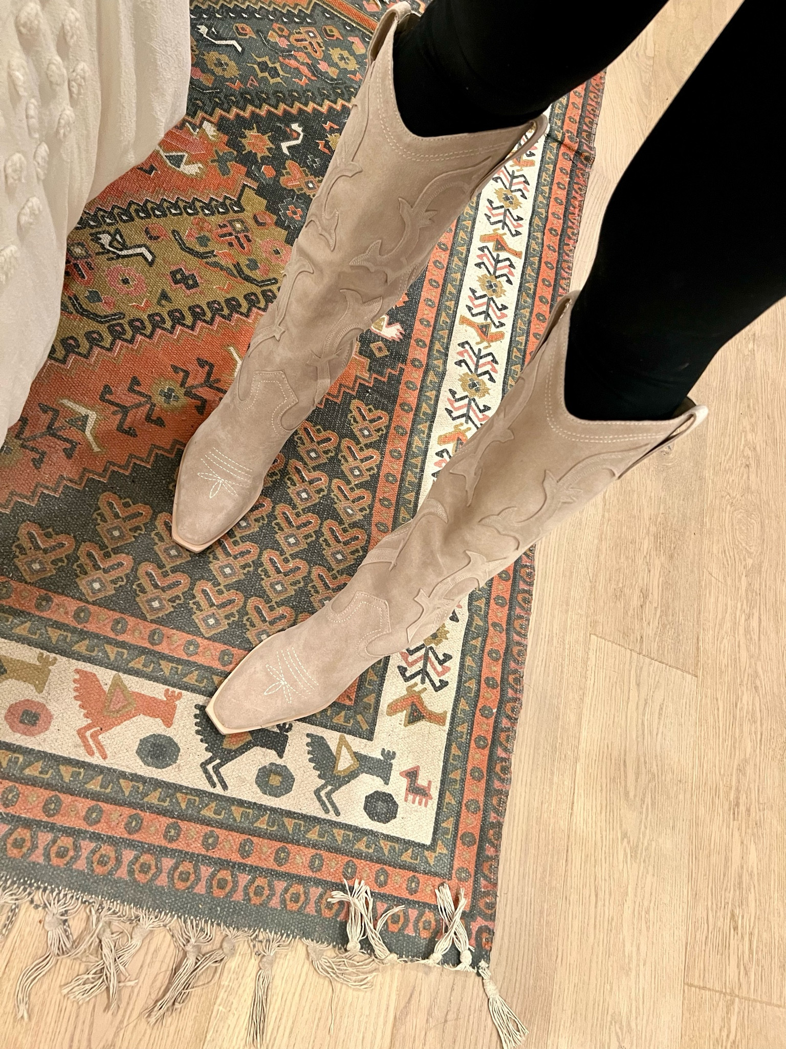 Sized up one whole size. I wear a 7 but bout an 8! #LTKHoliday 

#LTKGiftGuide #LTKSeasonal