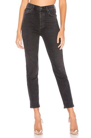 AGOLDE Nico High Rise Slim in Virtue from Revolve.com | Revolve Clothing (Global)
