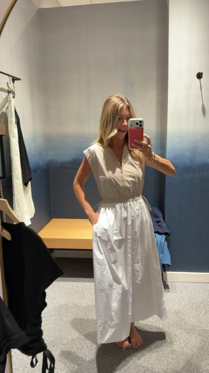 Dress I found at Evereve! Perfect for summer and a perfect work outfit

#LTKootd #LTKOver40