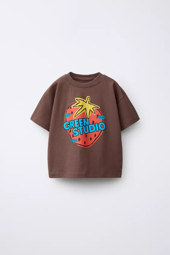 STRAWBERRY PRINT T-SHIRT | Zara UK