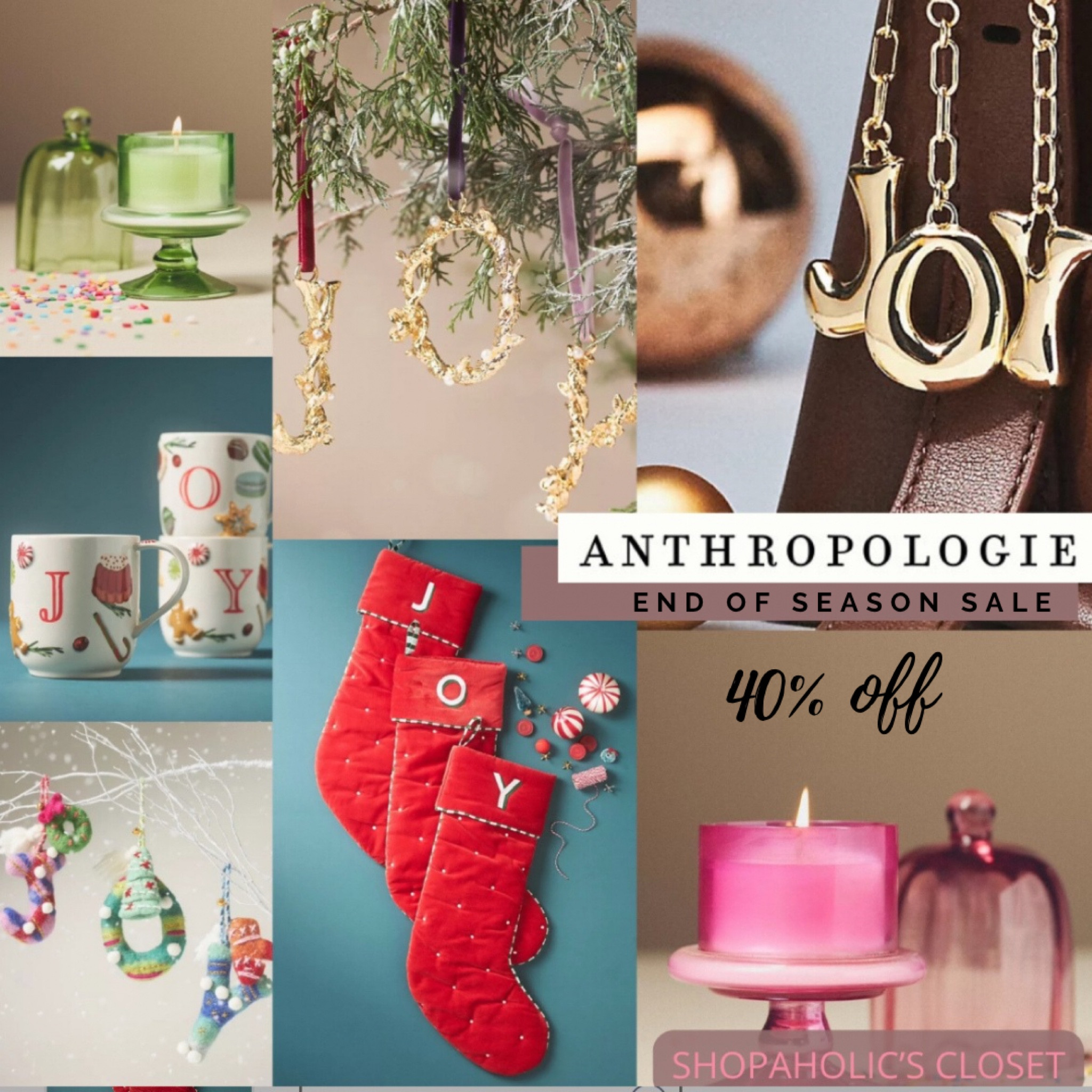 Snag Christmas decor 40% off 

#shopdeescloset #shopaholicscloset

Anthropologie 

#LTKHoliday #LTKSaleAlert #LTKHome