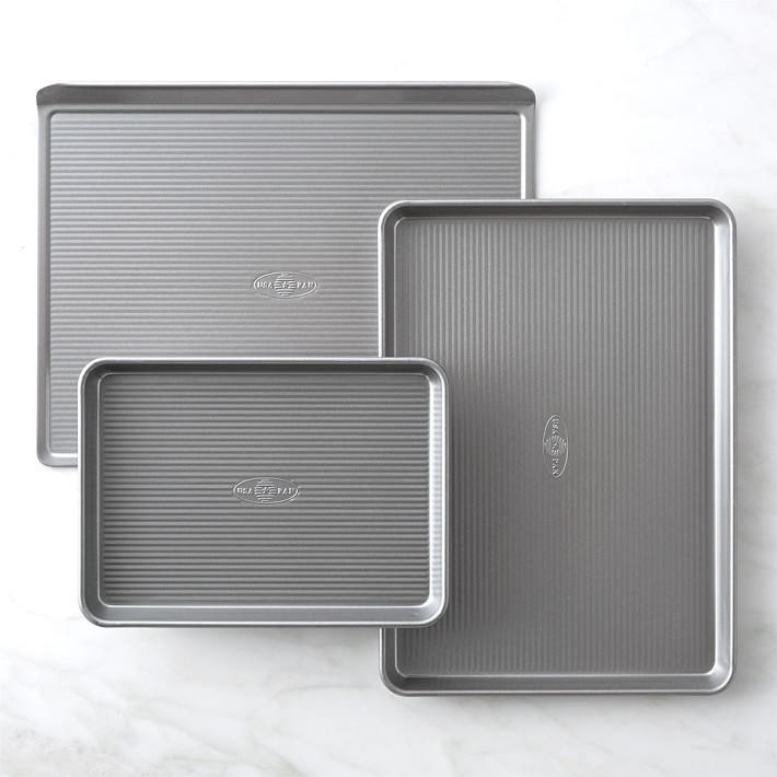 USA Pan Nonstick Bakeware Everyday Sheet Pans, Set of 3 | Williams-Sonoma