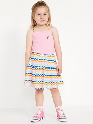 Tiered Jersey-Knit Skort for Toddler Girls | Old Navy (US)