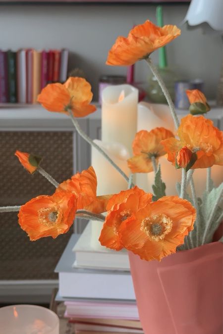 My favorite faux flowers that look super realistic !