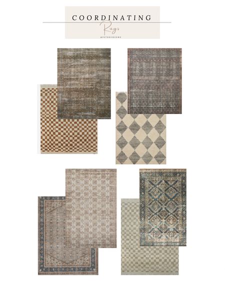 Coordinating rugs, checkered rugs, loloi rugs, area rugs, Chris loves Julia rug, Amber interiors rug. Rugs that go together 

#LTKsalealert #LTKhome #LTKstyletip
