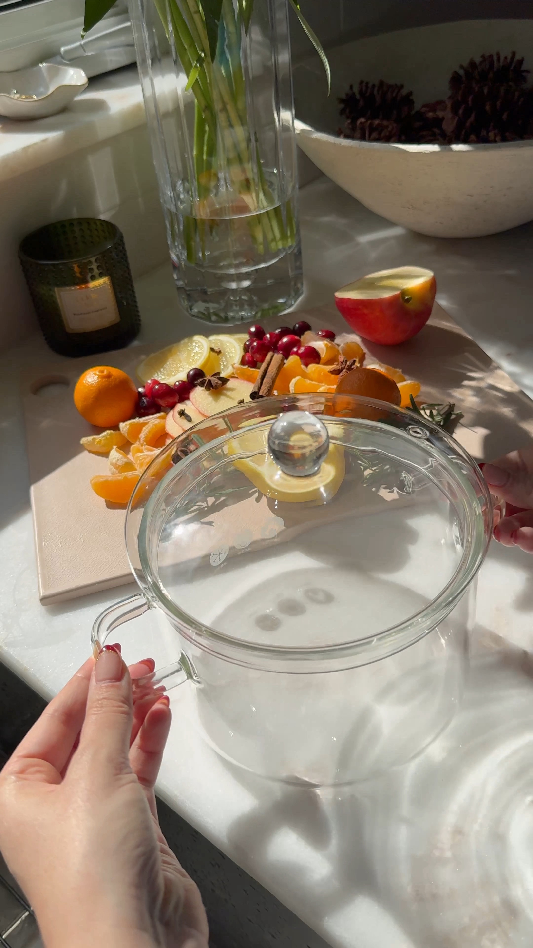 Holiday simmer pot tea 🫖 

#LTKhome #LTKVideo #LTKHoliday