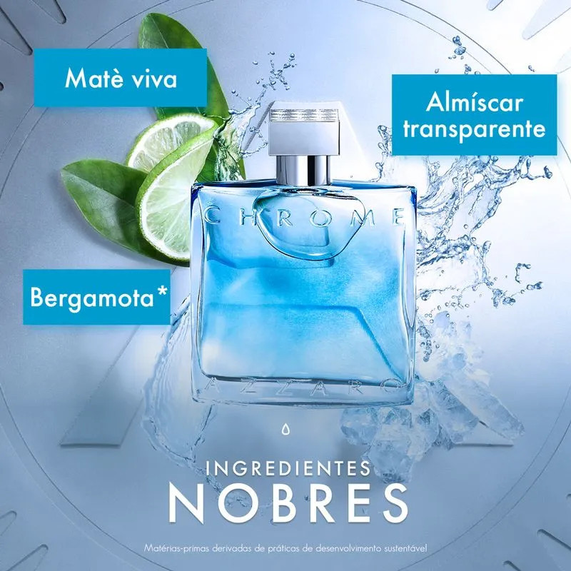 Perfume Azzaro Chrome Masculino Eau de Toilette 200 ml | Amobeleza (BR)