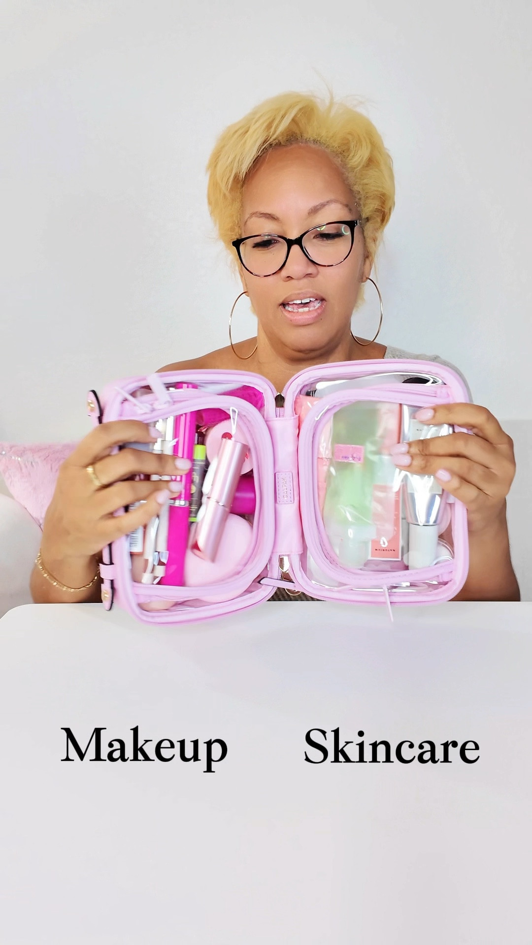 ✨ The ultimate travel toiletry bag! ✨ I’m obsessed with the CALPAK small toiletry pack – it’s a total game-changer for packing. With two separate sides, I can organize all my makeup on one side and my skincare essentials on the other. You can keep it zipped together for easy packing or leave it open to fit perfectly into your carry-on or personal item. Say goodbye to rummaging through your bag and hello to stress-free travel! 🧳✈️

Download the LTK app and search Pinktravelista or tap my bio LTK to shop this look and more. Sizing and much detail are included in my LTK post. 😊

Hashtags:
#ToiletryBag #TravelEssentials #PackingHacks #CarryOnOnly #TravelInStyle #VacationReady #LTKtravel

#LTKTravel #LTKBeauty #LTKFindsUnder100

#LTKGiftGuide #LTKTravel #LTKCyberWeek