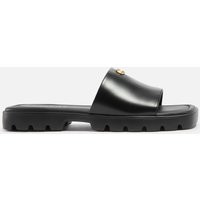 Coach Women's Florence Leather Sliders - UK 8 | Allsole (Global)