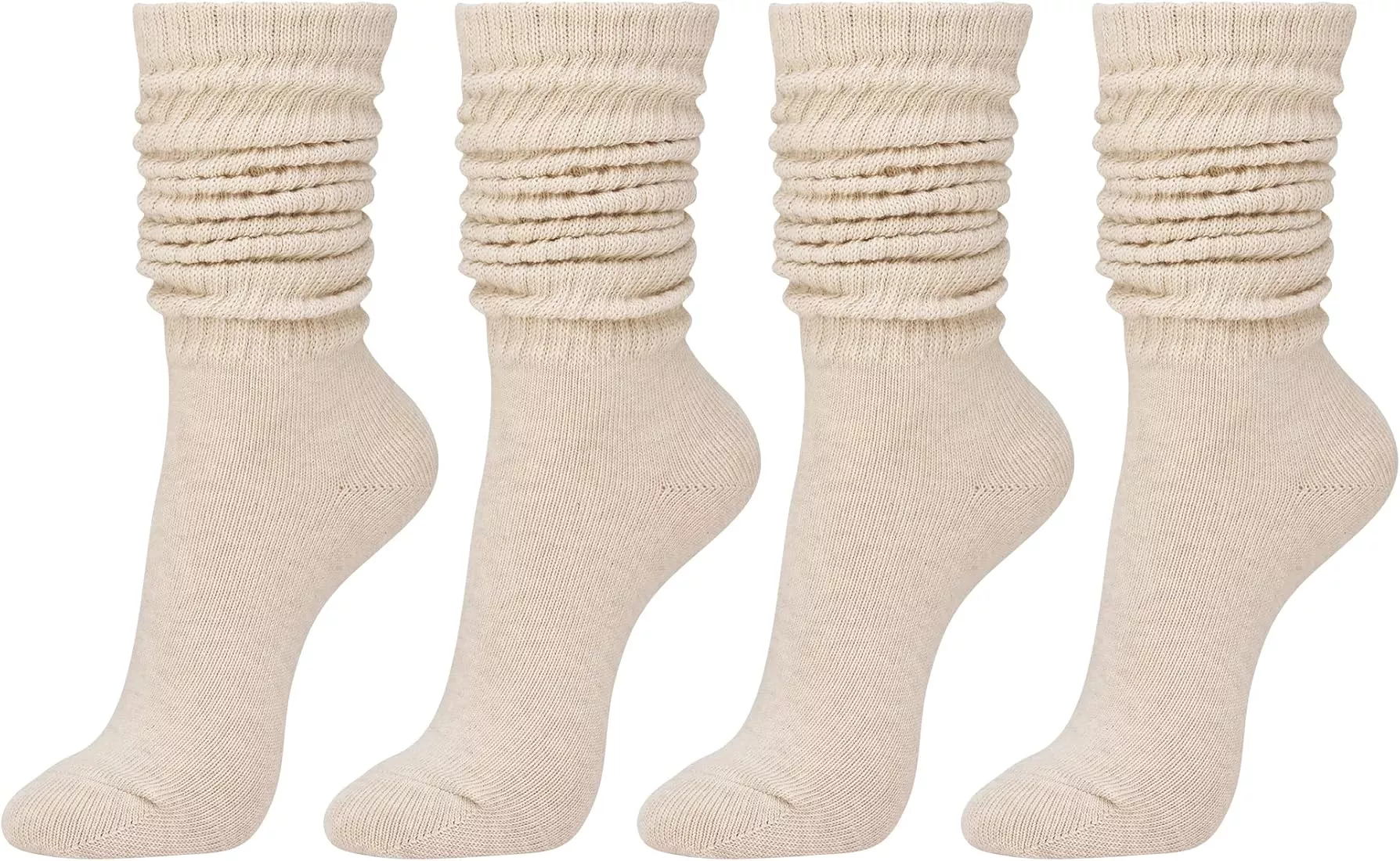 STYLEGAGA Women's Fall Winter Slouch Knit Socks Slouchy Women