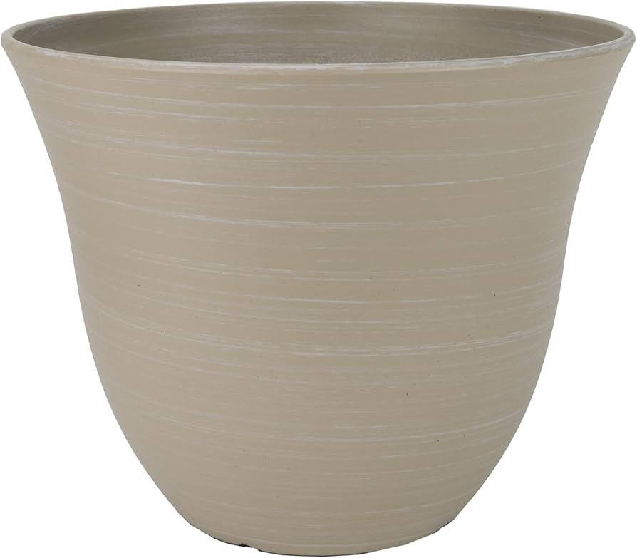 Classic Home and Garden by Growscape Honeysuckle Resin Planters - Lightweight Indoor & Outdoor Pl... | Amazon (US)