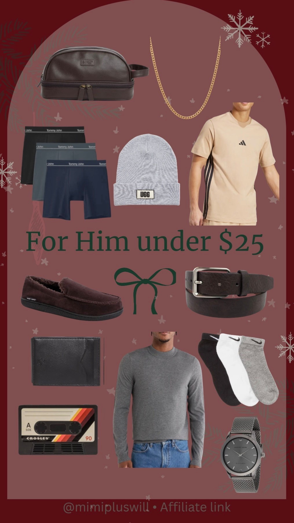 Gifts for him under $25! Arrives for Christmas!

Mens | holiday gift guide for him | for brother | for husband | under $25 
Follow @mimipluswill for more! 

#LTKHoliday #LTKMens #LTKGiftGuide
