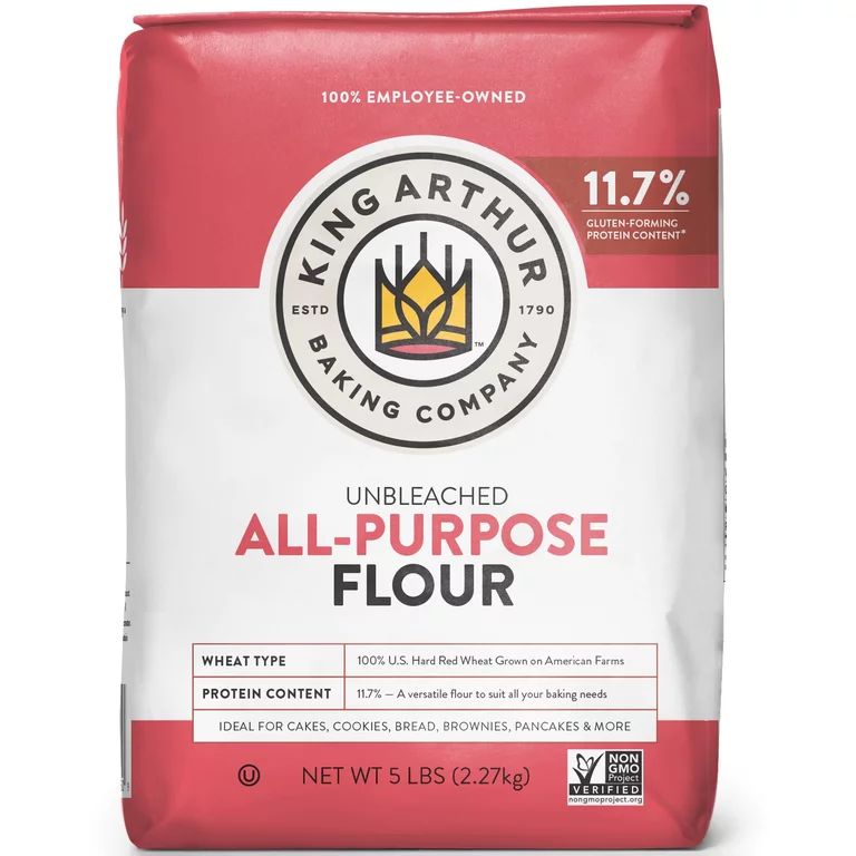 King Arthur Flour Unbleached All-Purpose Flour 5 lb. Bag - Walmart.com | Walmart (US)